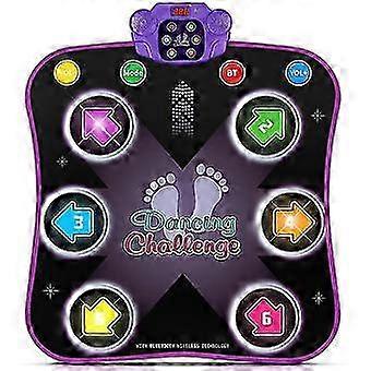 Kids Dance Mat For 3 4 5 6 7 8 9 10+ Year Old With Bluetooth, Music Dance Pad With Light Up 6 Arrows, Electronic Dance Blanket Toys With 5 Game Modes