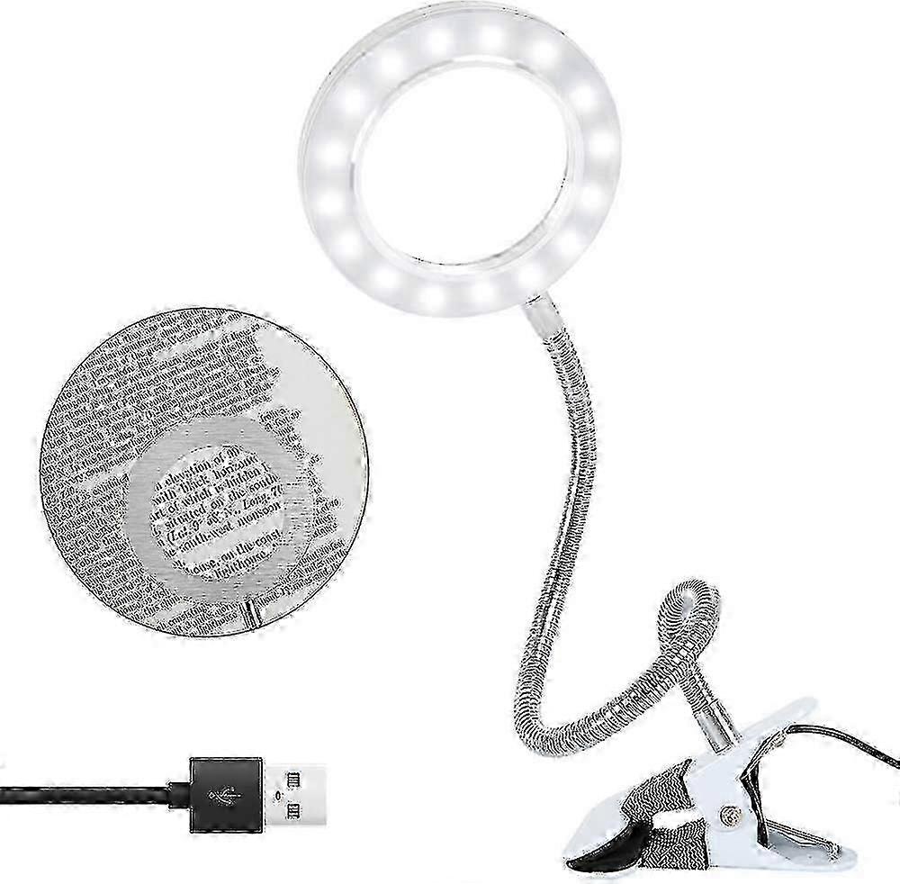 Led Magnifying Lamp, Clamp