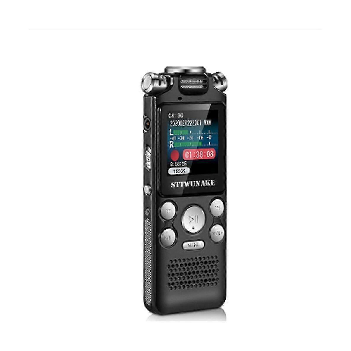 Voice Recorder Recording Activated Audio Sound Digital Professional Dictaphone USB PCM 1536Kbps(8GB