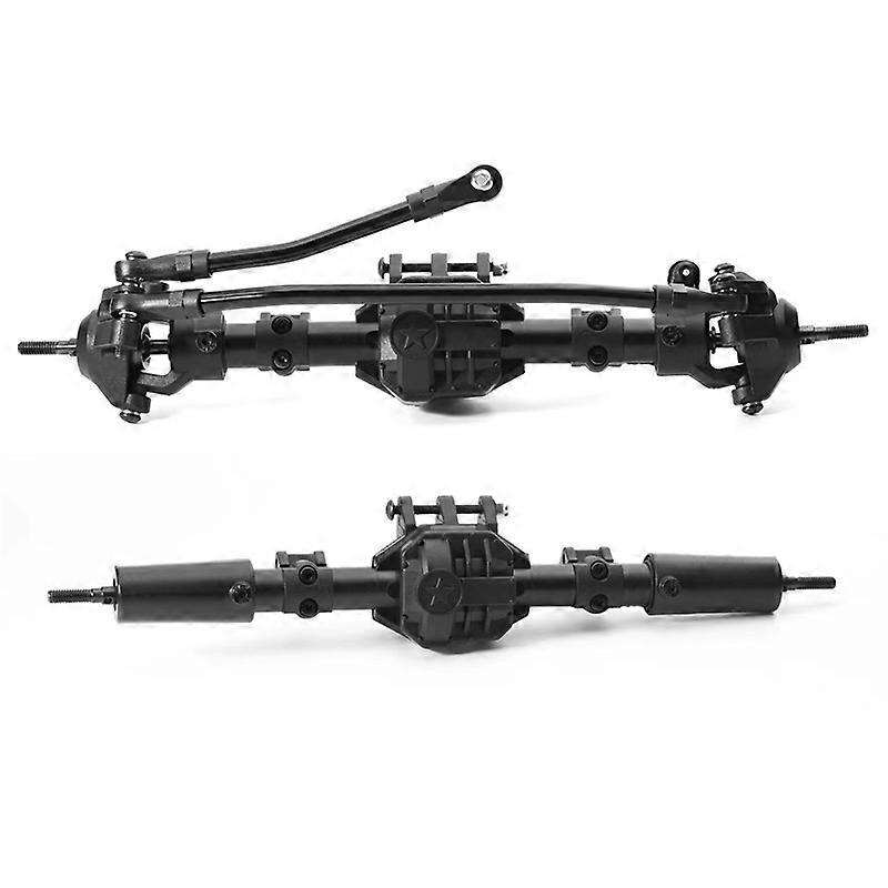 2Pcs Front and Rear Differential Axle for Axial SCX10 II 90046 90047 1/10 RC Crawler Car Upgrade Parts Accessories