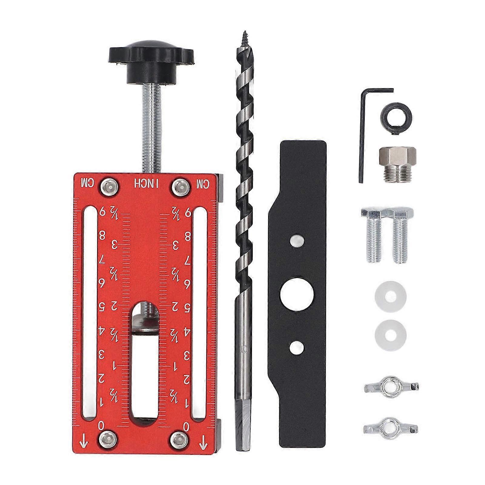 Cabinet Handle Template Tool Aluminium Alloy Adjustable Support Arm Cabinet Door Mounting Jig