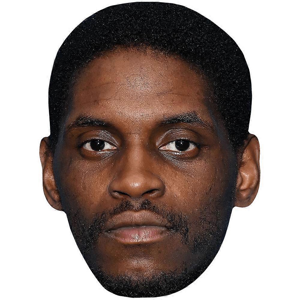 Tariq Amar Devega (Beard) Celebrity Mask, Flat Card Face