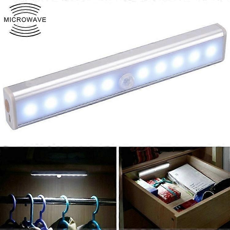 1.8W 10 LEDs Intelligent Human Body Sensor Light