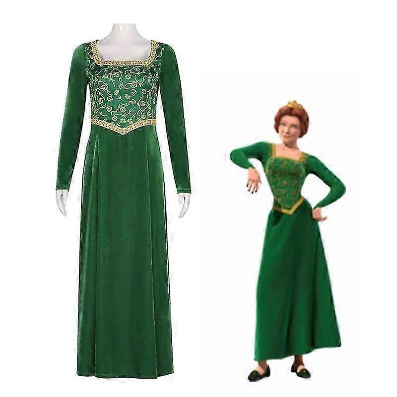 Fiona Costume Princess Fiona Robe pour Femme