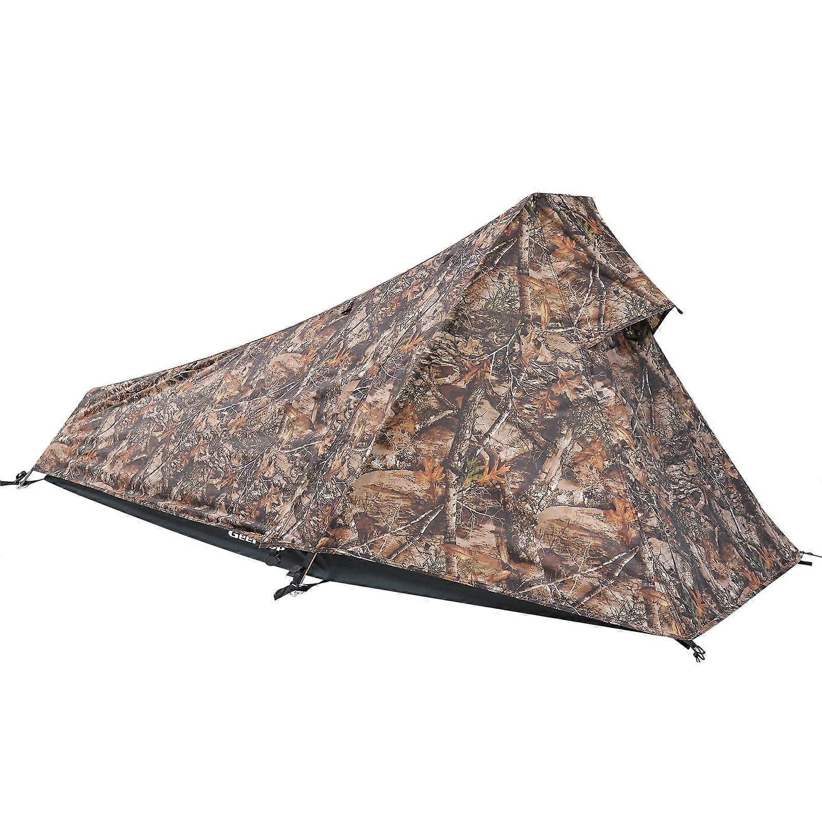 1 Person Ultralight Bivy Tent for Camping and Hiking, Waterproof, Compact Design, Easy Setup, Lightweight Material