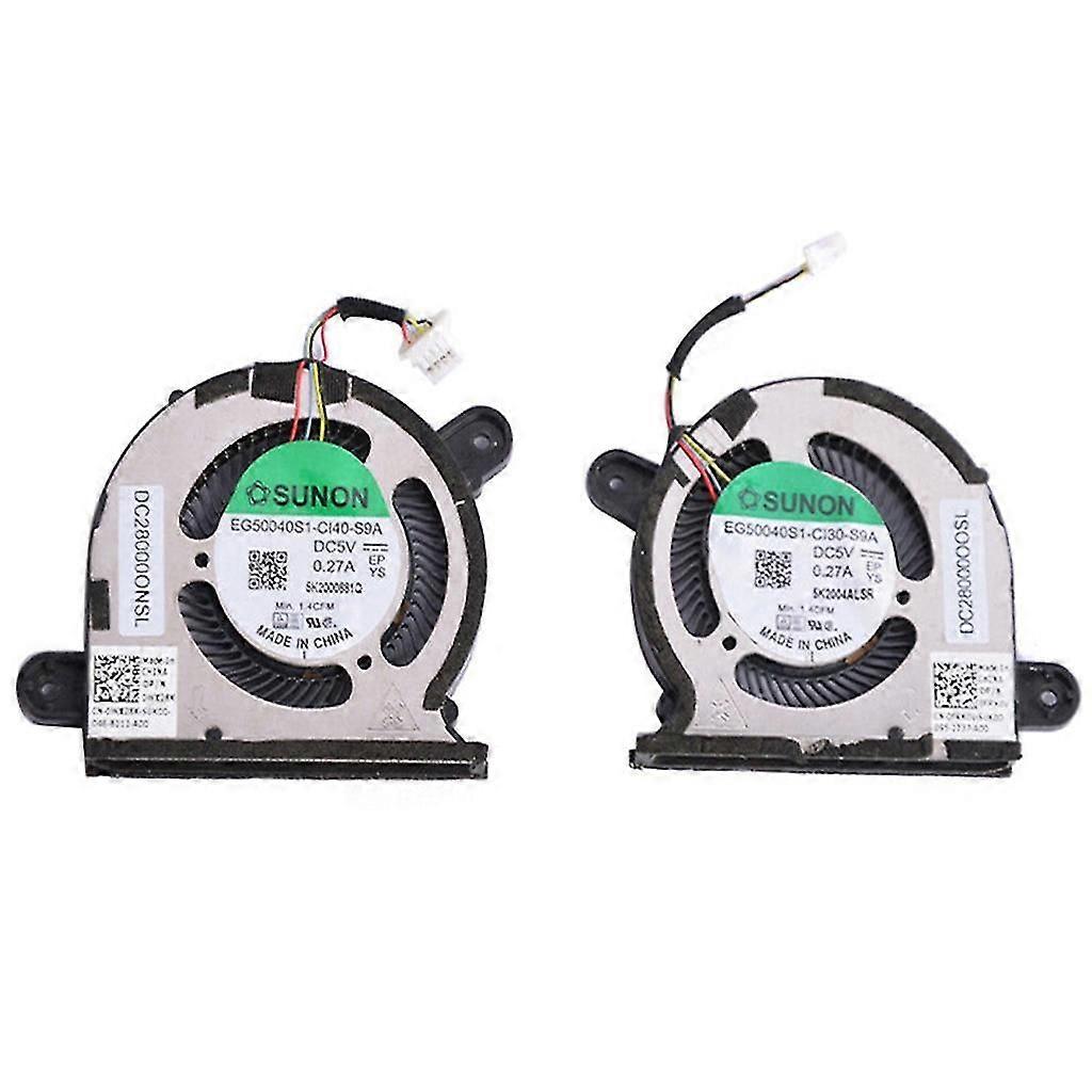 CPU GPU Cooling Fan Compatible with XPS 2020 13 9300 9310 Models