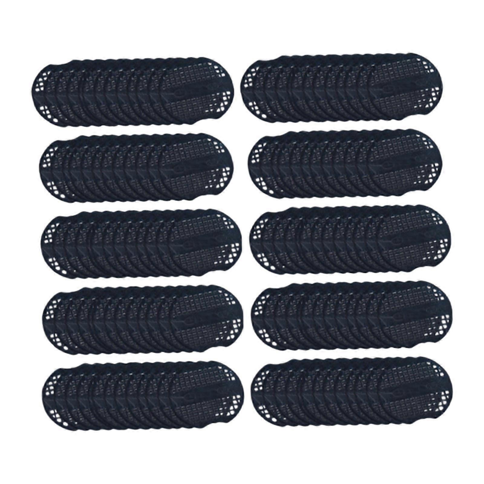 100Pcs Garden Staples Plastic Buffer Washer Gardens Landscape Staple Gaskets 2 Mesh