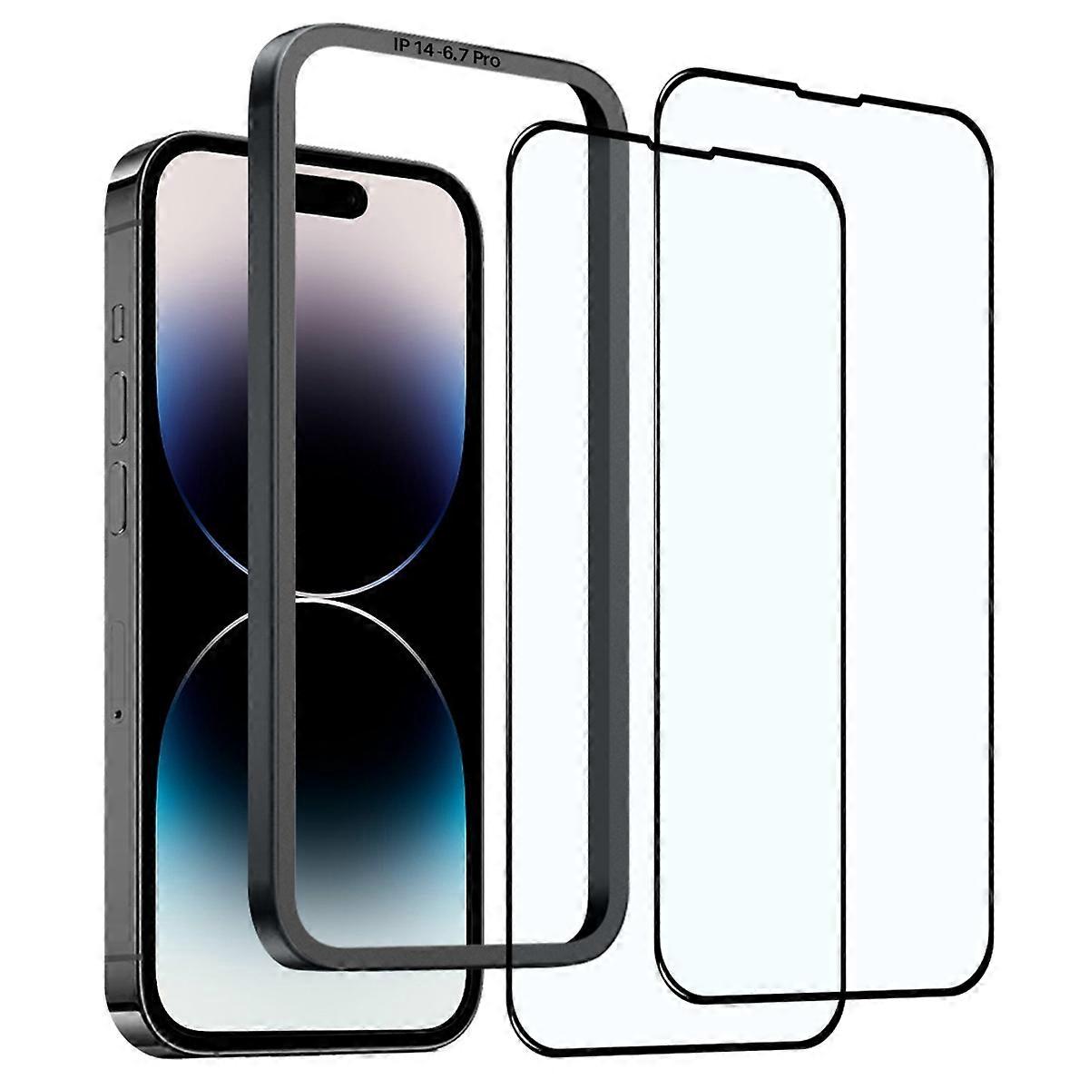 For iPhone 14 Pro Max Tempered Glass