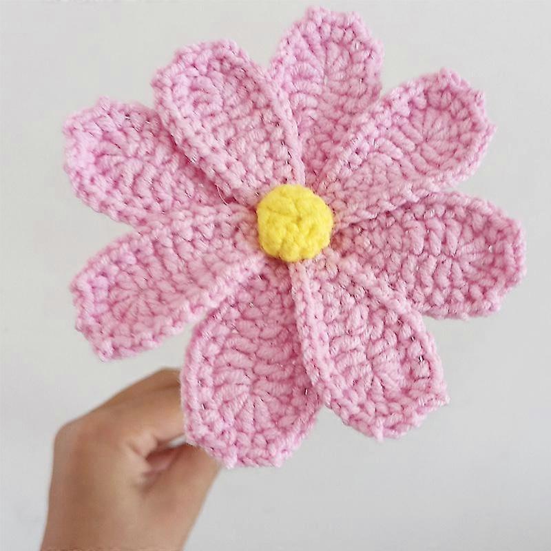 1pc Finished Hand-Knitted Gesang Artificial Washable Cotton Woven Gesang Flower