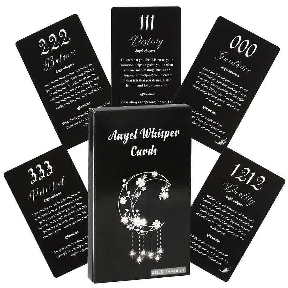 Angel Oracle Cards Deck - Divine Guidance & Daily Affirmations