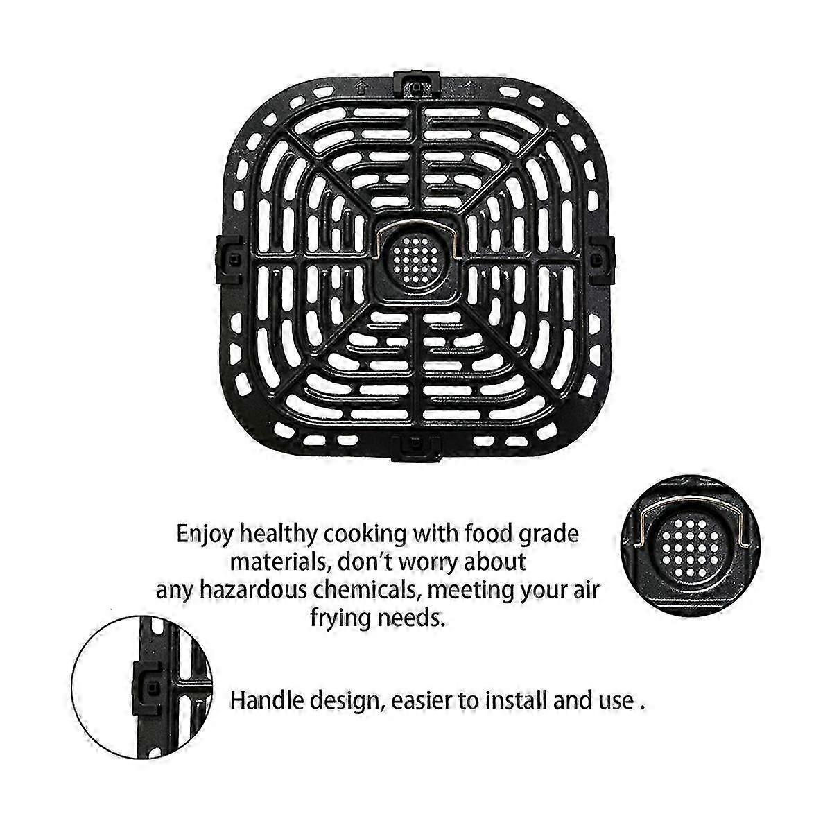 2x Air Fryer Grillplatten Für Instant Pot 6qt - Ersatzteil Für Heißluftfritteuse