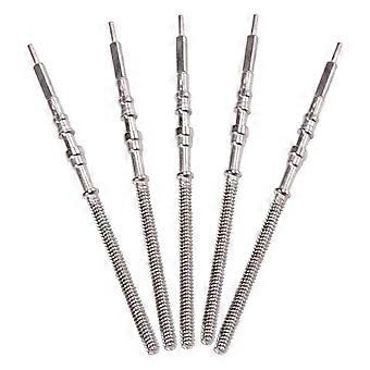 5Pcs Movement Watch Steel Stem Crown Kit Watch of Parts NH35 NH36 NH38 NH39 Movement Watch Stem Spa   -Sy