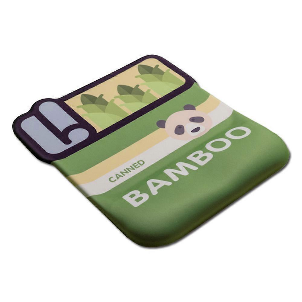 Silky Milk Fiber Fabric Mouse Pad for Home & Office, Slow Rebound Memory Sponge Ergonomic Design for Non-Slip Base, Wrist Pain Relief for Repetitive