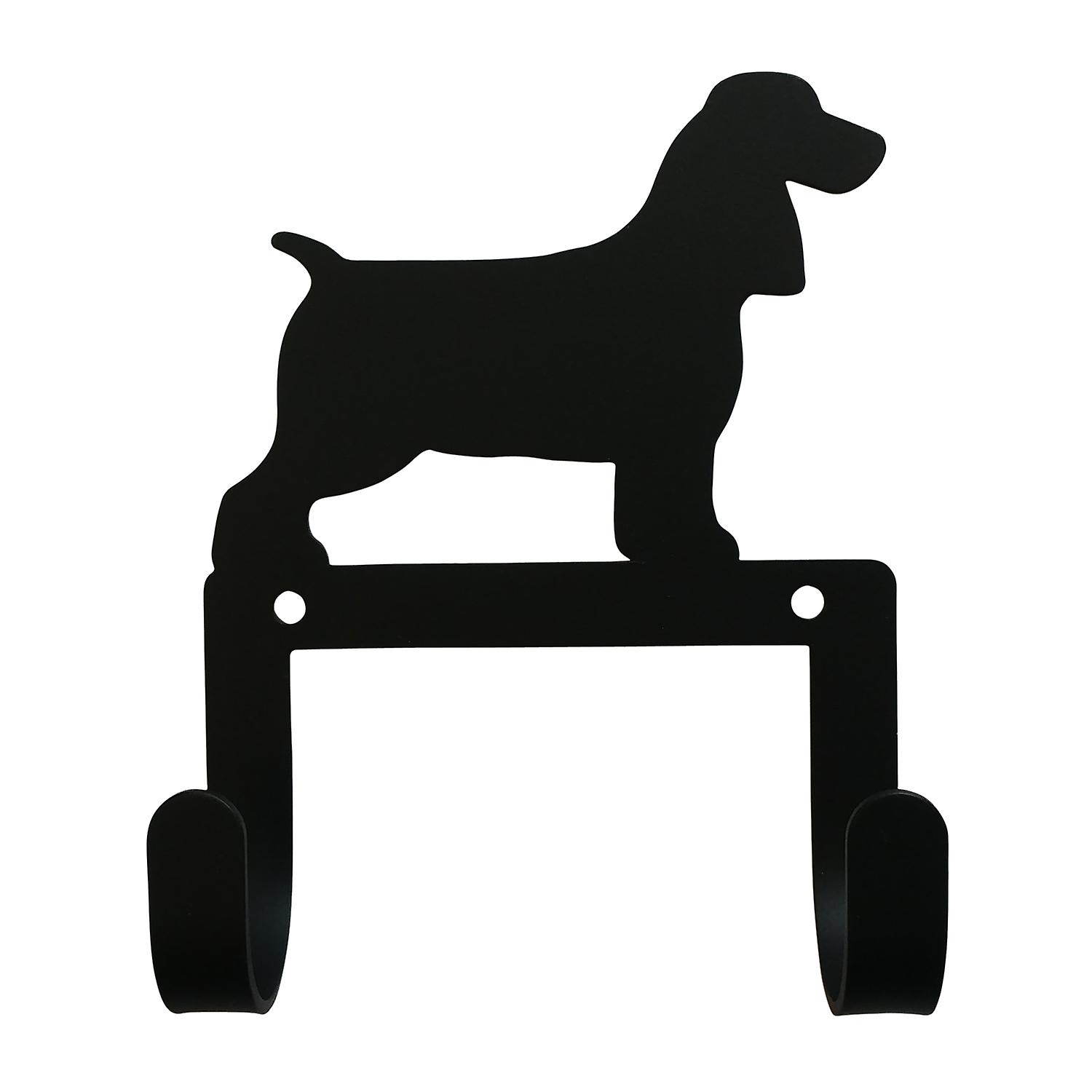 NEW Spaniel Leash and Collar Wall Hook