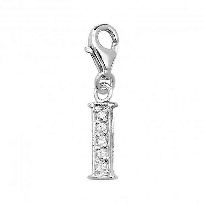 Acotis Silver Pendant Zirconia Initial G6282/I