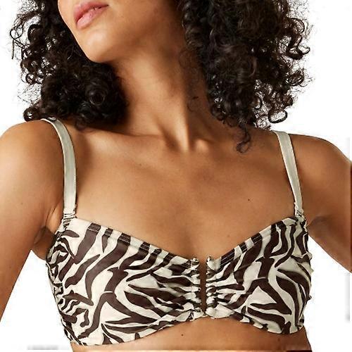 Regatta Womens/Ladies Aceana III Zebra Print Bikini Top