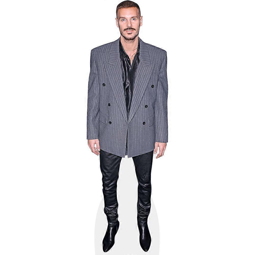 Matt Pokora (Blazer) Cardboard Cutout (lifesize OR mini size). Standee. Stand Up.