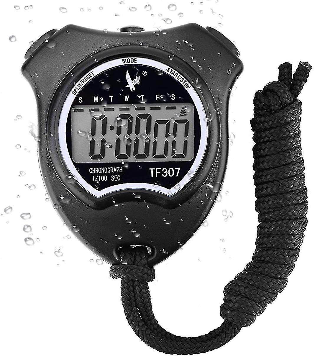 Digital Sport Stopwatch Timer, Handheld Chronograph Digital Stopwatch