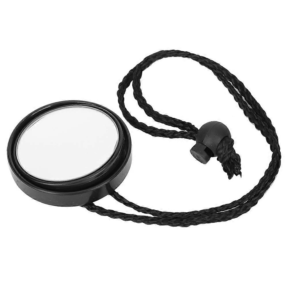 HSJ-928 Scuba Diving 360 Degrees Adjustable Diving Rearview Mirror with Lanyard Side Hanging Cave Water Sports Safety Gear AccessoryBlack