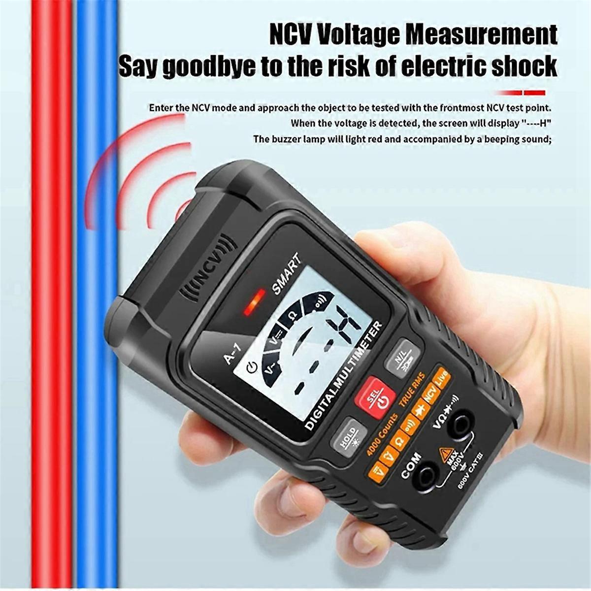 Smart Digital Multimeter 4000 Counts Professional Multimetro Ohm B