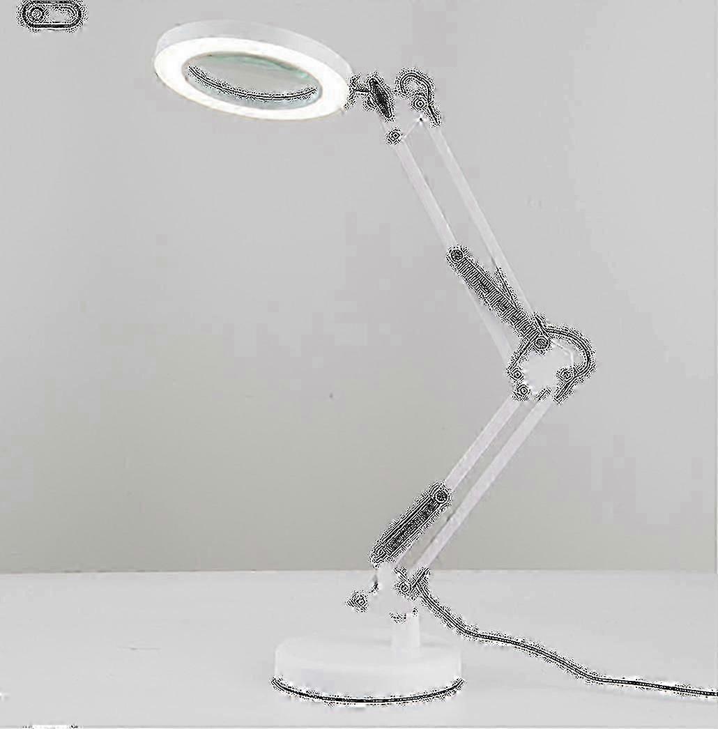Lupa 10x com luz e 3 modos de cor 10 Brilho ajustável