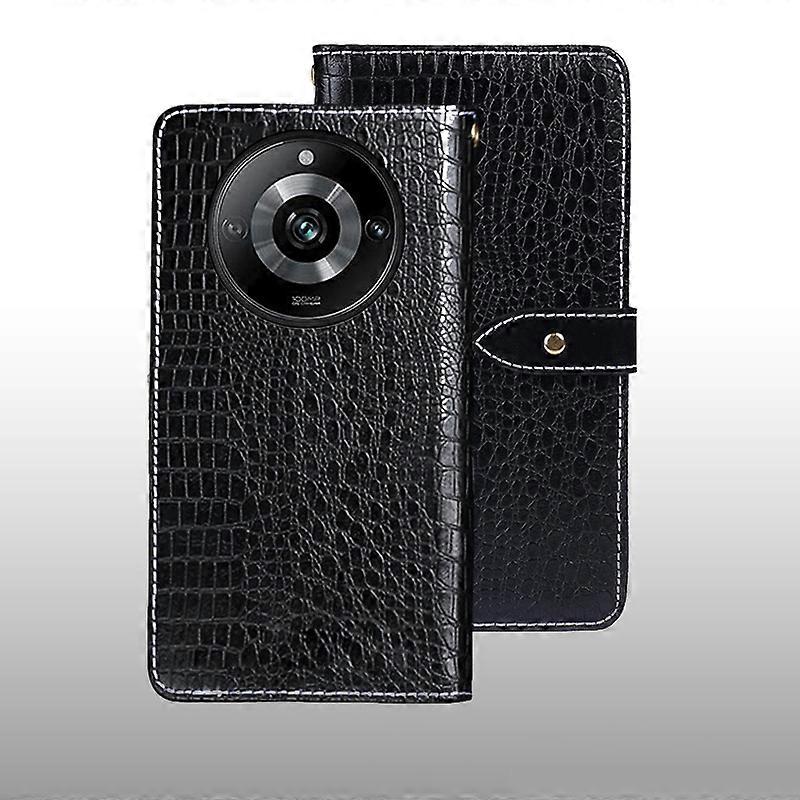 idewei Crocodile Texture Leather Phone Case