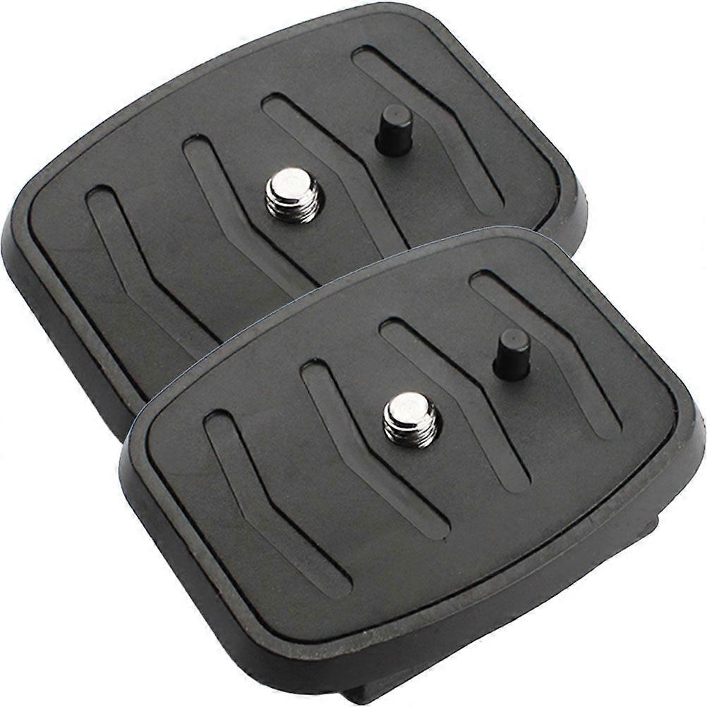 2pcs Tripod Quick Release Plates Replacement Plate Camera Tripod Mount Adapter