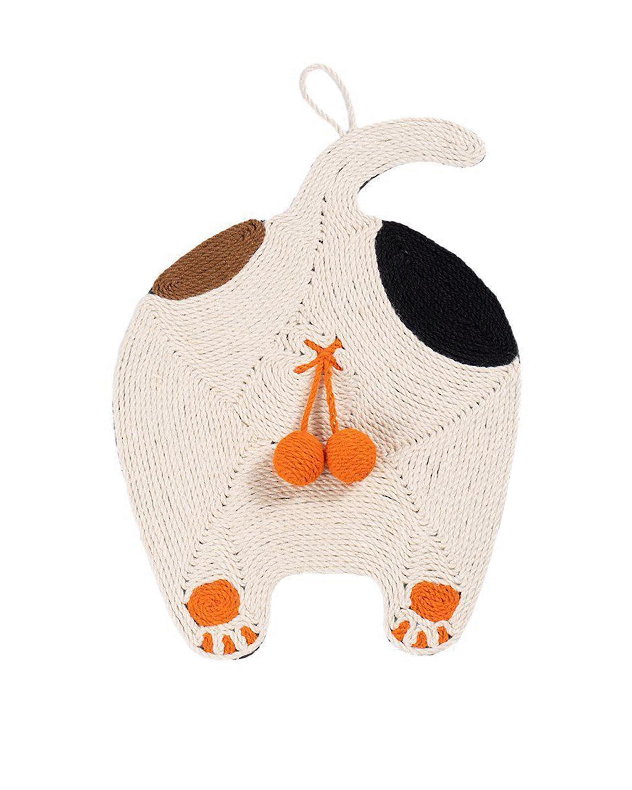 Durable Cat Scratching Post Wall-Mounted, Coarse Sisal Material, Non-Shedding Design, Ideal Cat Toy for Scratching