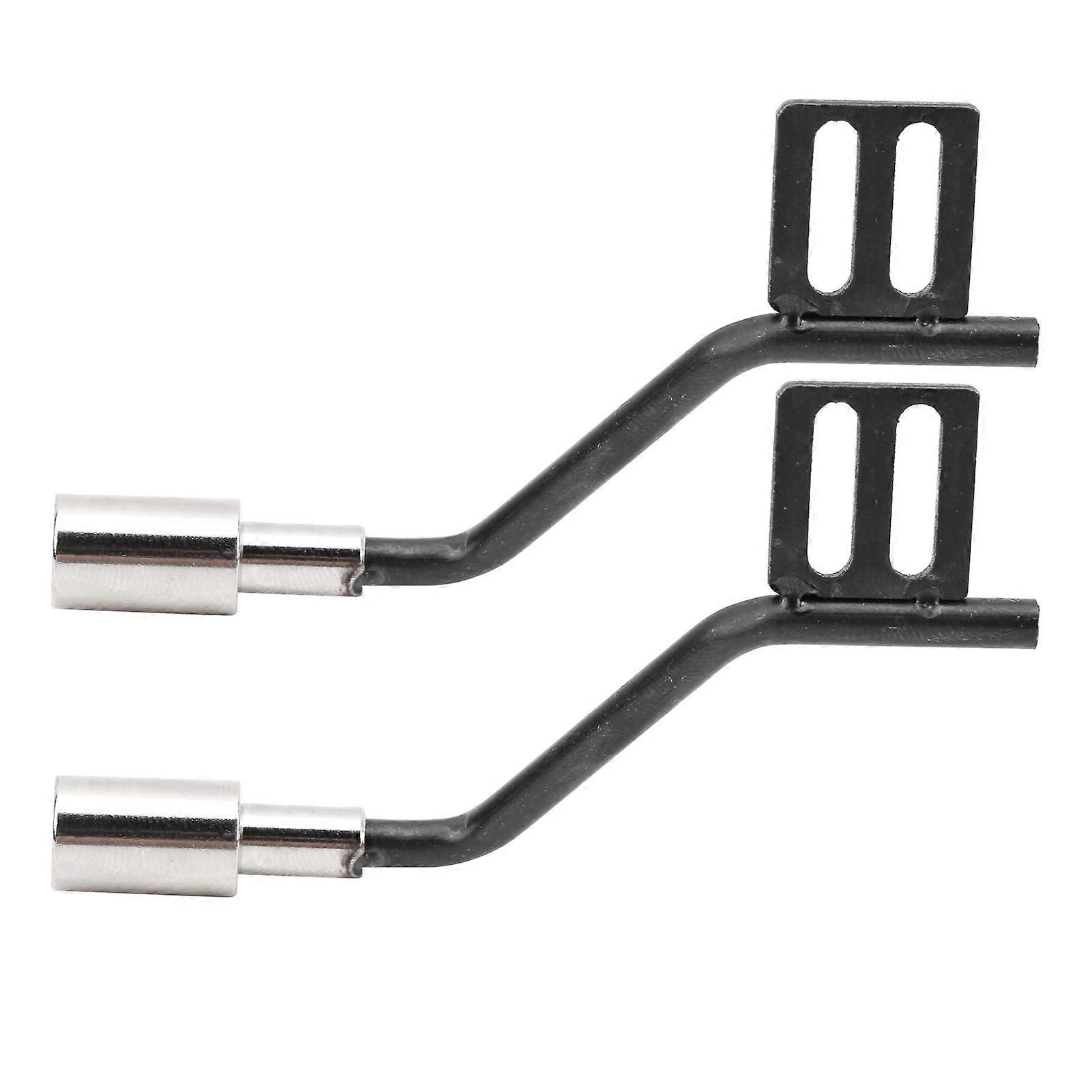 1 Pair RC Car Simulation Metal Exhaust Pipe Accessories for SCX10 1/10