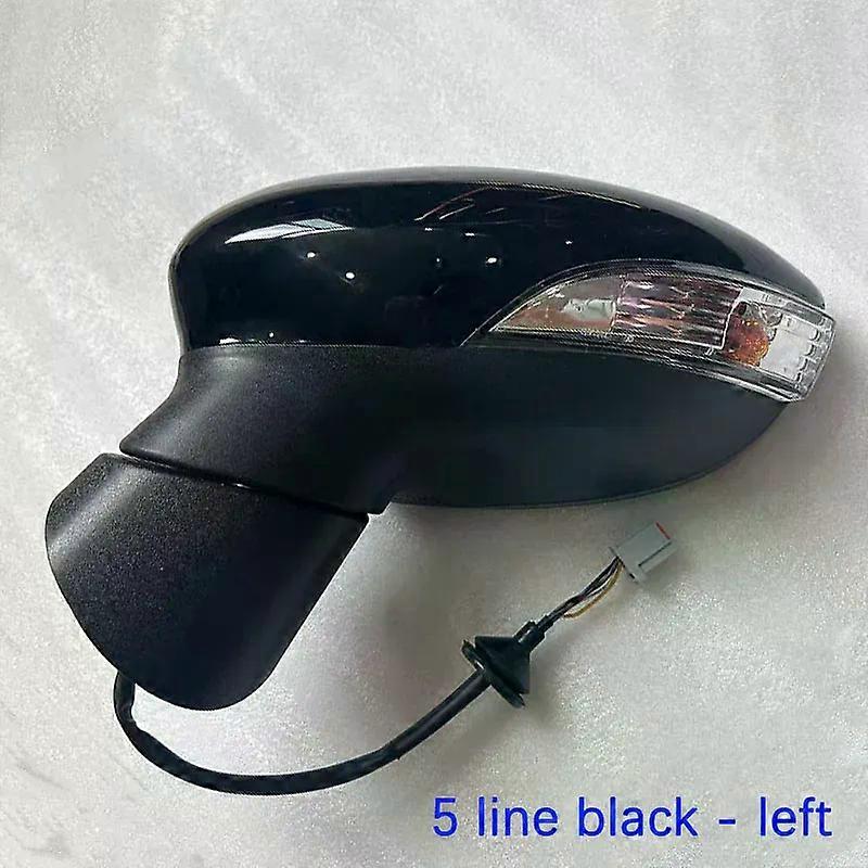 ZhanFang auto parts For Ford Fiesta 2009-2015 Rearview Mirror Assembly Car Side Rear View Mirrors Lens Adjustment 5 cables