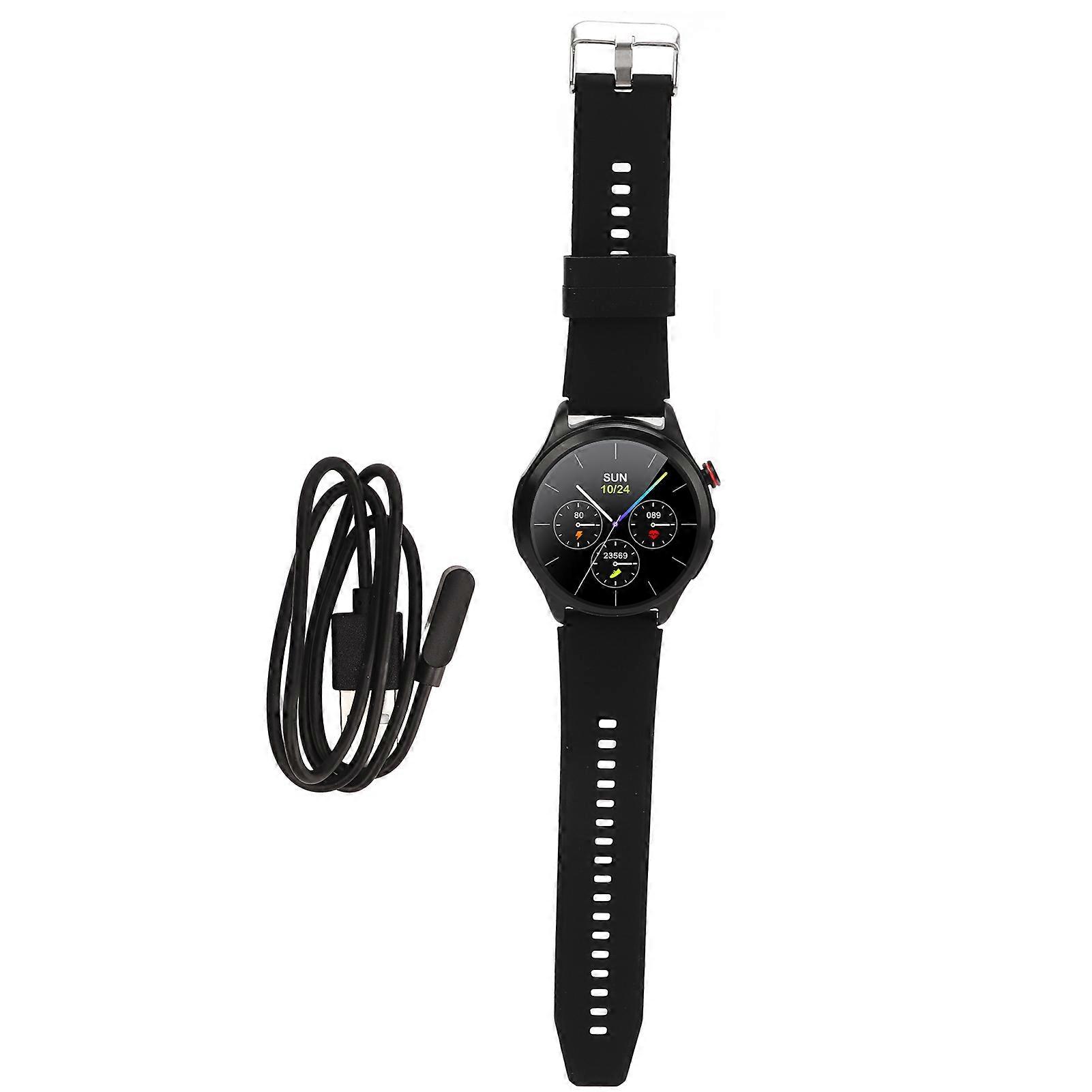 Glucose Smart Pijnloze Bloedsuikermeter Smartwatch Lichaamstemperatuur Multi Sport Tracking Gezondheidshorloge