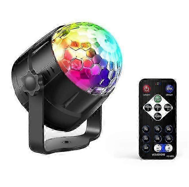 Sound Activated Party Lights , Rgb Disco Ball Light