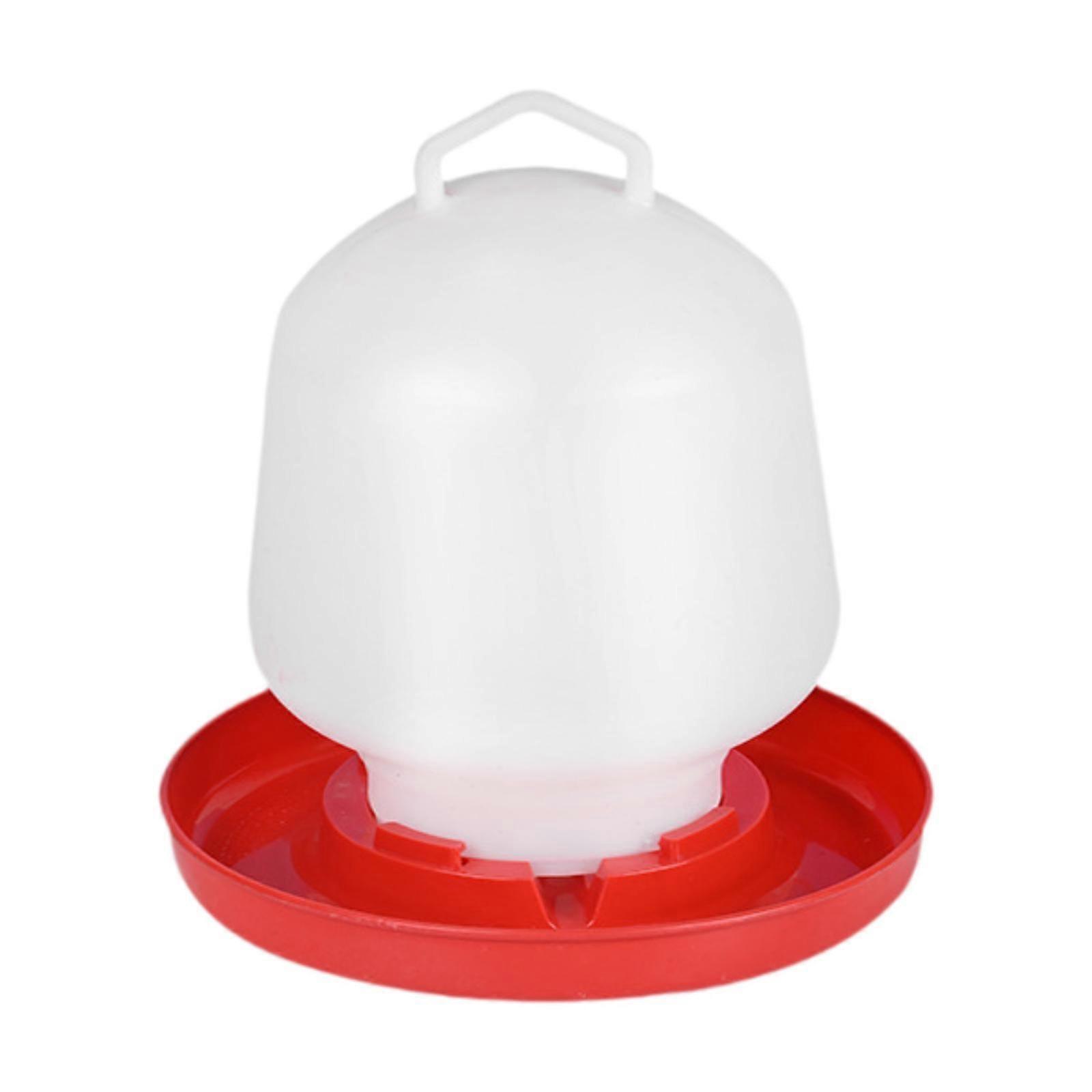 Chicken Drinker with Carry Handle Automatic Chicken Water Dispenser No Waste