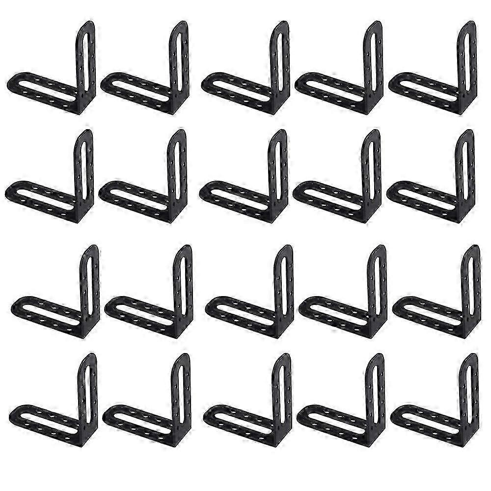 50Pcs Angle Leveling Tool Household Ceramic Tile Leveler Sticking Male Angle Fixed Position Adjustment Auxiliary Tool