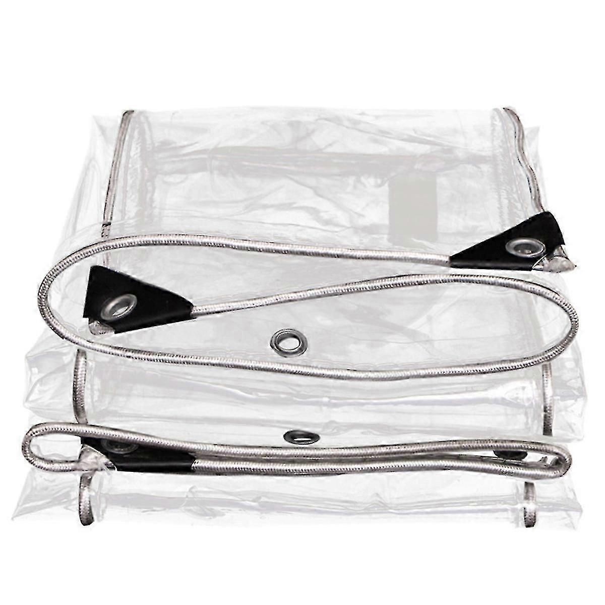 غطاء مطر زجاجي ناعم سميك للشرفة الخارجية مقاوم للمطر ومظلة واقية من المطر