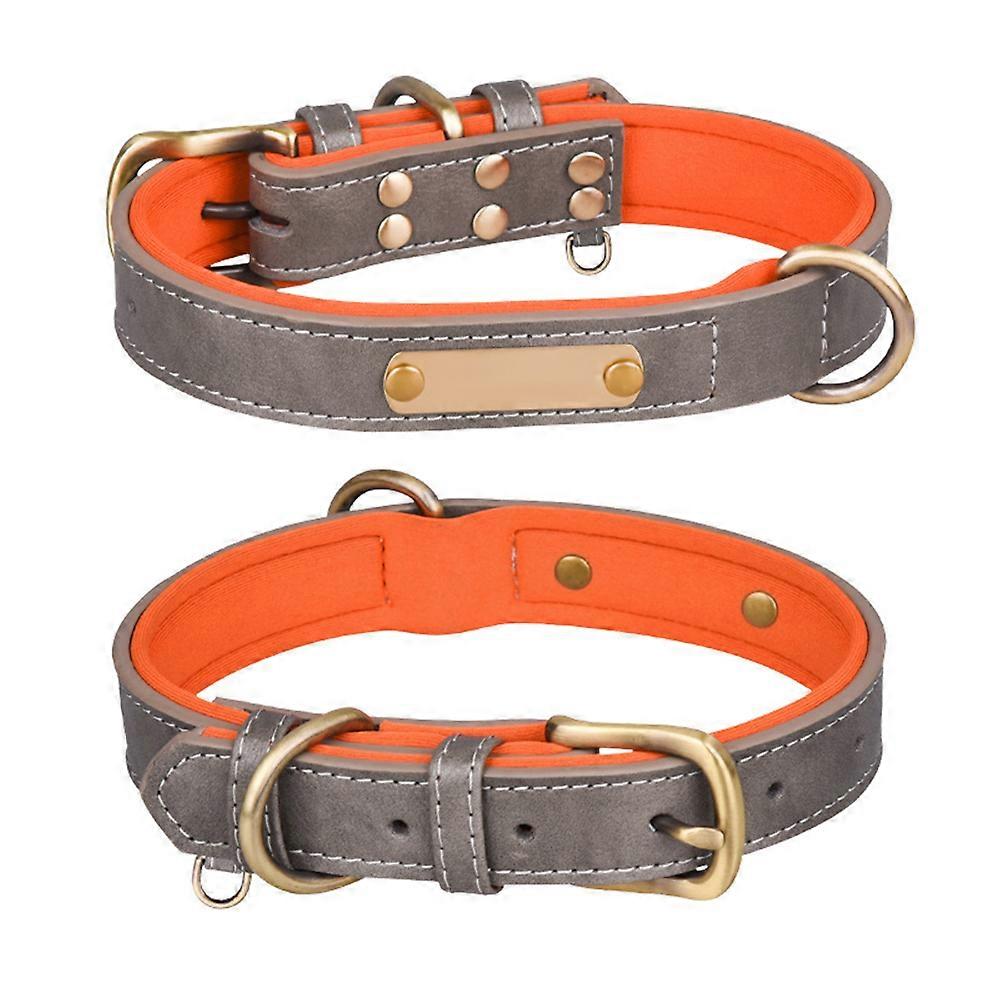Adjustable Leather Cat Collar With Buckle For Small Animals