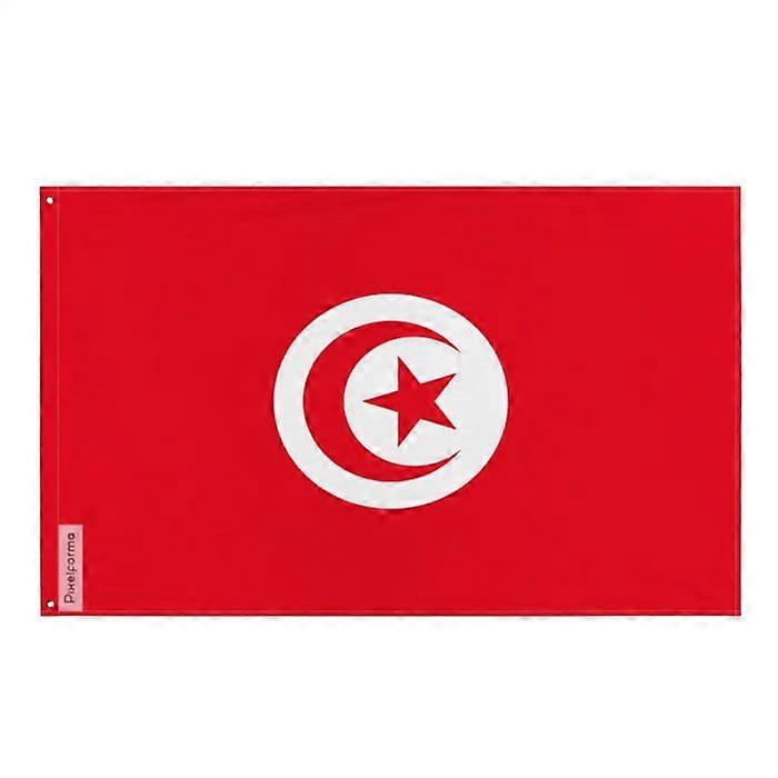 Flag of Tunisia – 60 x 90 cm – Polyester – Iron eyelets – Durable
