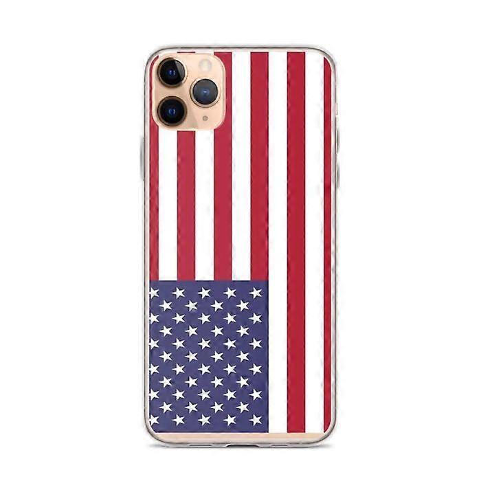 iPhone Case - United States Flag - iPhone 11 Pro Max - Flexible - Multicolored - Vertical