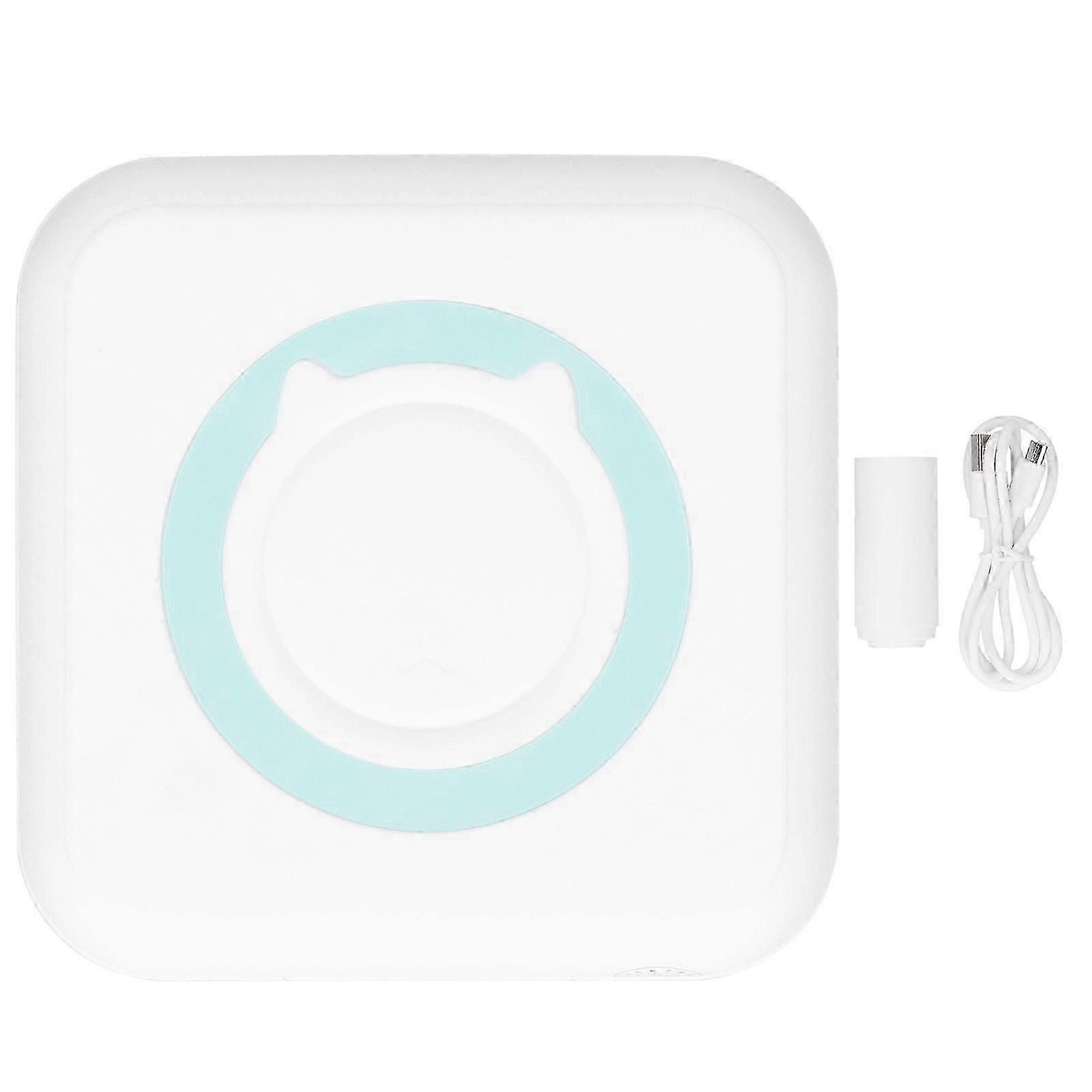 Mini Printer Thermal Portable Wireless Bluetooth Label Wrong Question Printing 200dpiGreen