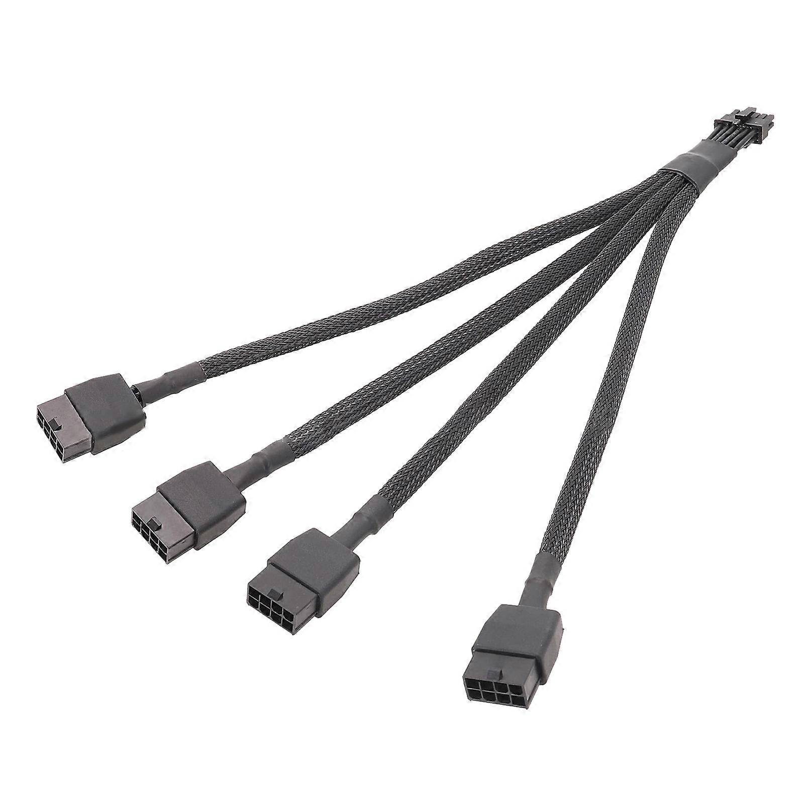 4x8Pin to 16Pin PCIE 5.0 Adapter Line for CPU RTX4090 RTX4080 12VHPWR to 4x8Pin Converter 30CM Straight-head Line