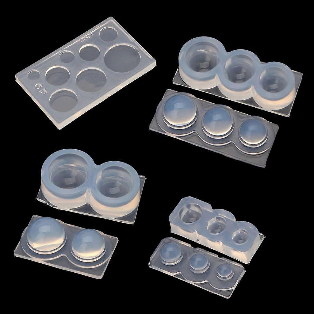 Silicone Epoxy Resin Molds for DIY Casting Toys Making Craft Supplies & Materials Tool Art Starter Perfect for Beginners Multicolor
