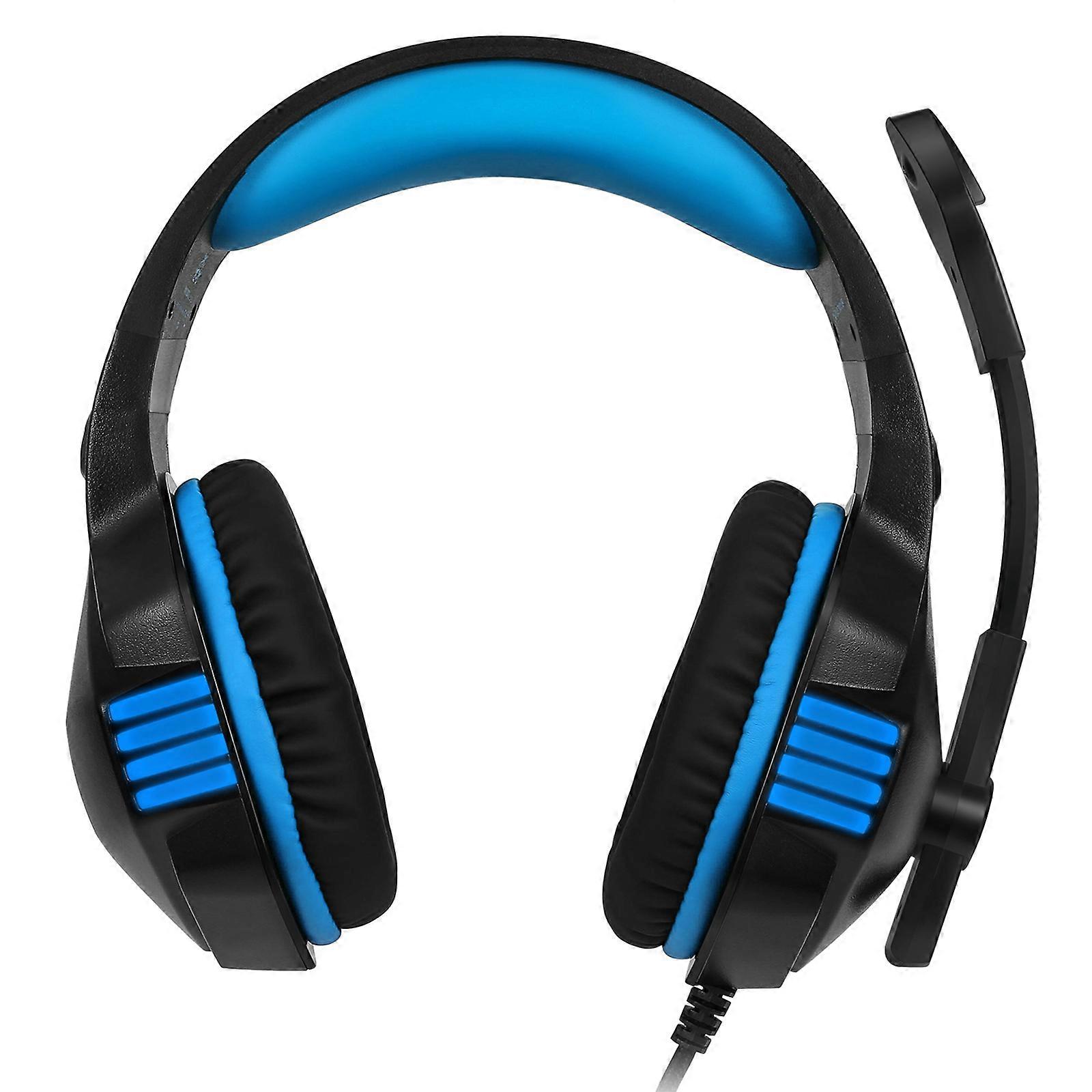 V3 3.5mm Wired Gaming Headset with Noise Canceling, 50mm Speaker, USB & 3.5mm Interface