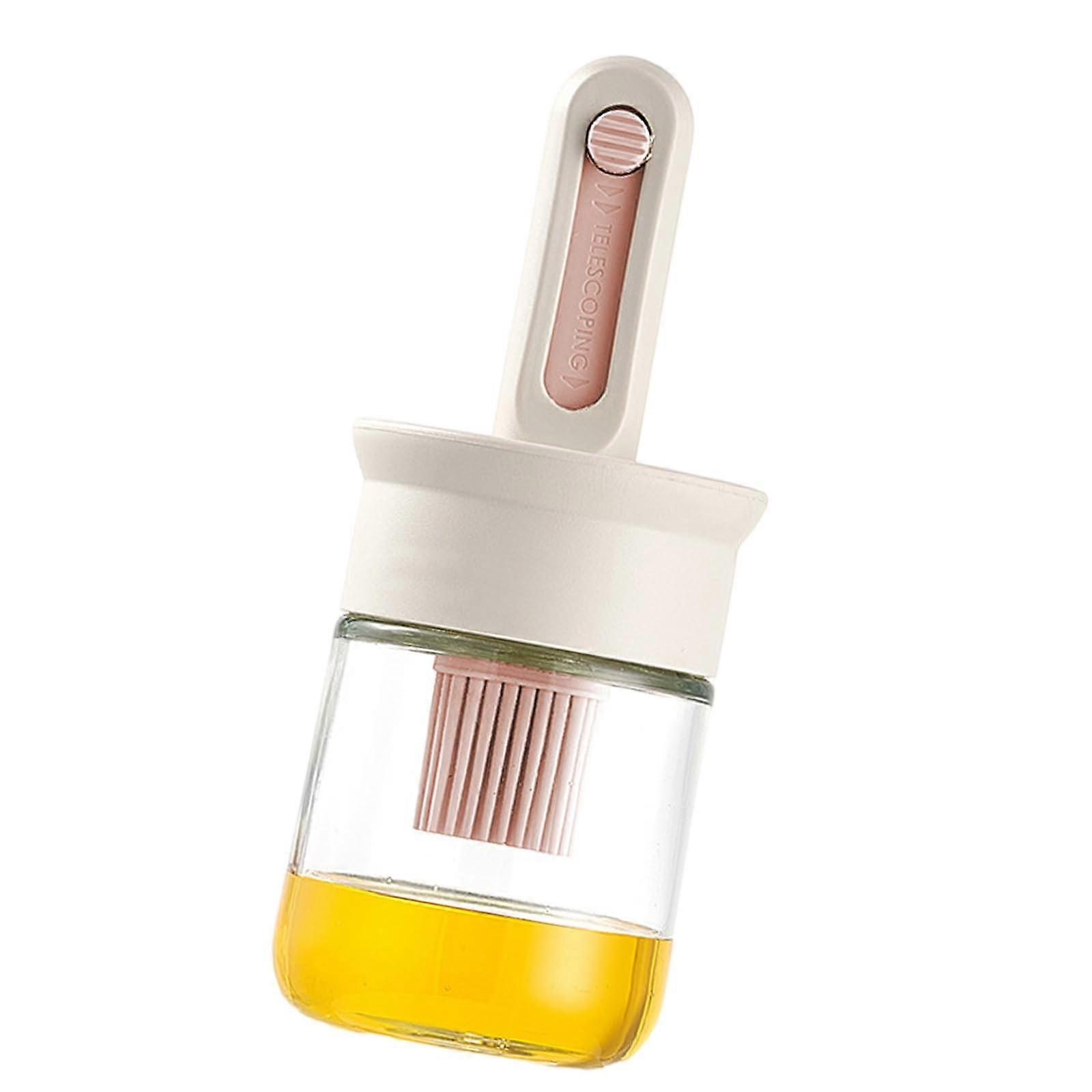 Heat-Resistant Silicone Oil Brush, Multipurpose Kitchen Basting Tool For Even Sauce Distribution