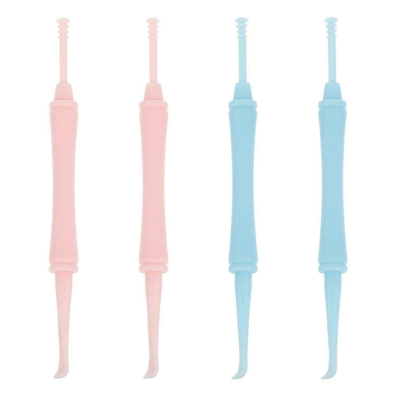4 pcs Ear Wax Removal Tools Ear Picking Spoon Tools Ear Cleaning Tools