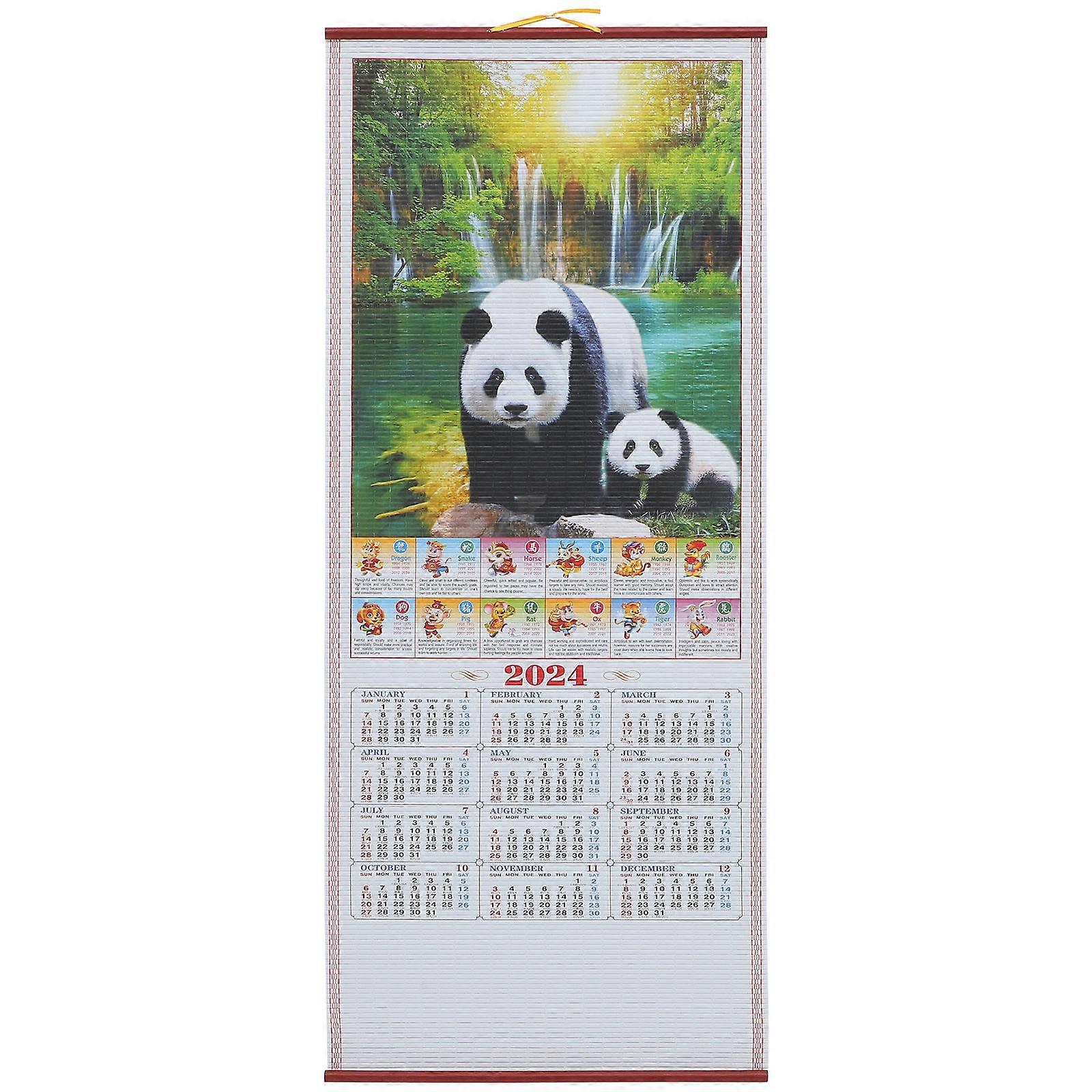 Wall-Mounted Traditional Calendar Ideal for Noticing Important Dates
