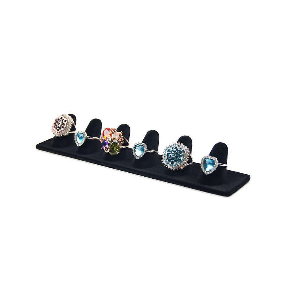 Portable Ring Display Unit with 6 Spots, Practical for Organization