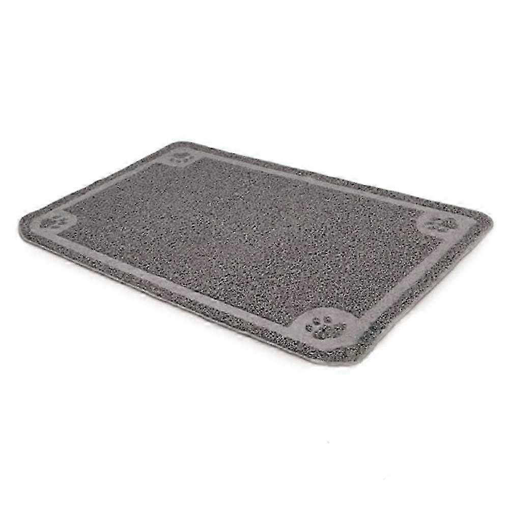 Ice Blue Cat Litter Mat