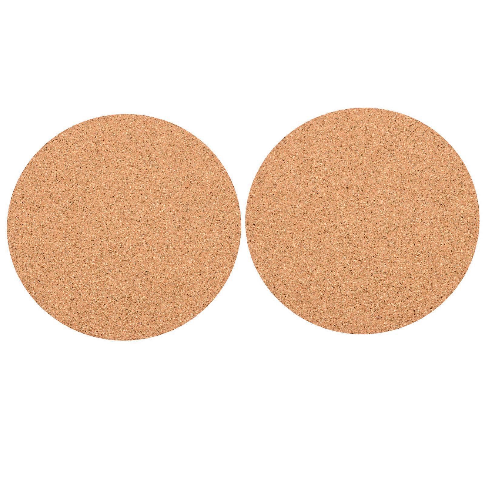 Practical Plant Mats Made of Cork, Match Any Pot Base Perfectly