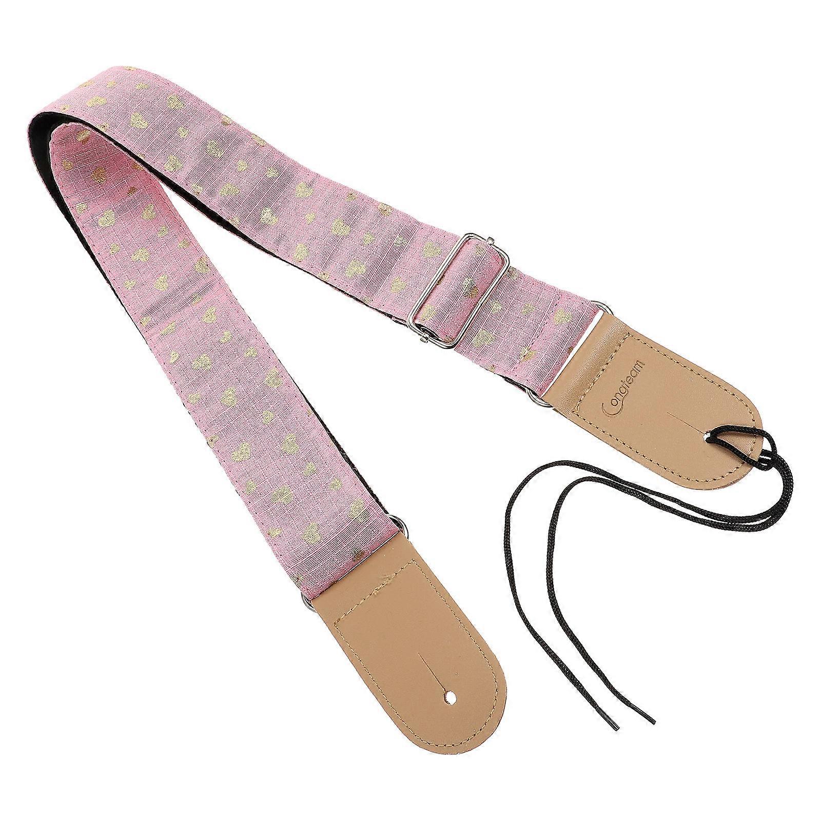Stylish Woven Guitar Strap, Designed for Enhanced Instrument Safety