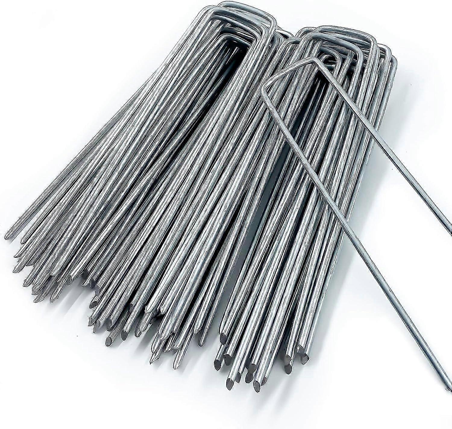 50-Rasen Bodennagel 3,0 mm U-förmig 4x15cm